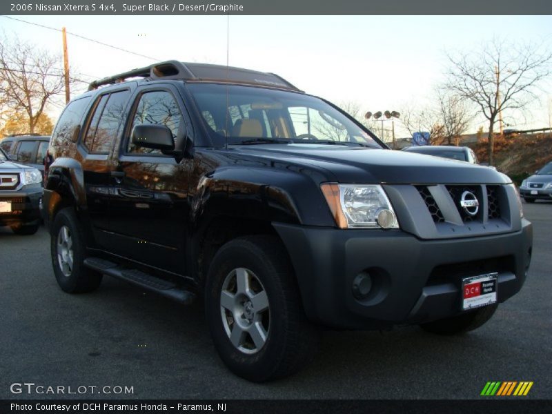 Super Black / Desert/Graphite 2006 Nissan Xterra S 4x4