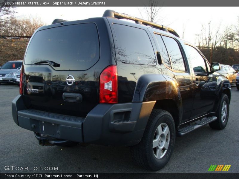 Super Black / Desert/Graphite 2006 Nissan Xterra S 4x4