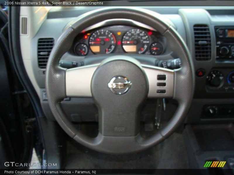 Super Black / Desert/Graphite 2006 Nissan Xterra S 4x4