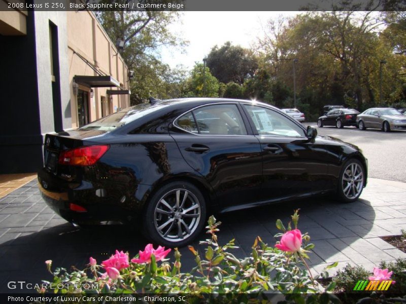 Black Sapphire Pearl / Cashmere Beige 2008 Lexus IS 250