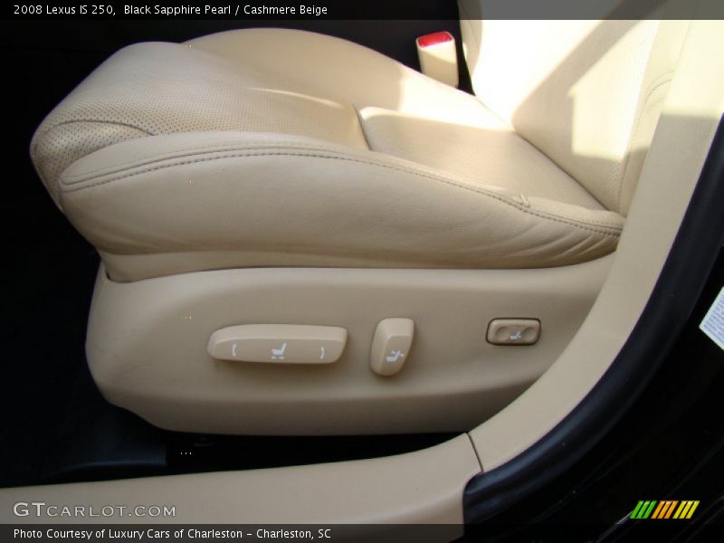 Black Sapphire Pearl / Cashmere Beige 2008 Lexus IS 250