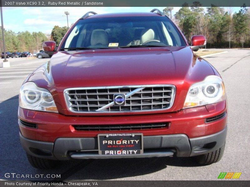 Ruby Red Metallic / Sandstone 2007 Volvo XC90 3.2