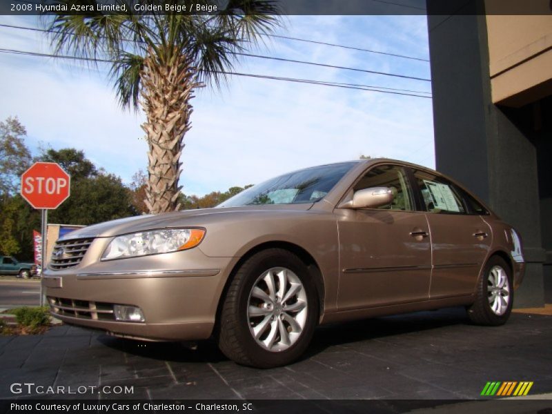 Golden Beige / Beige 2008 Hyundai Azera Limited