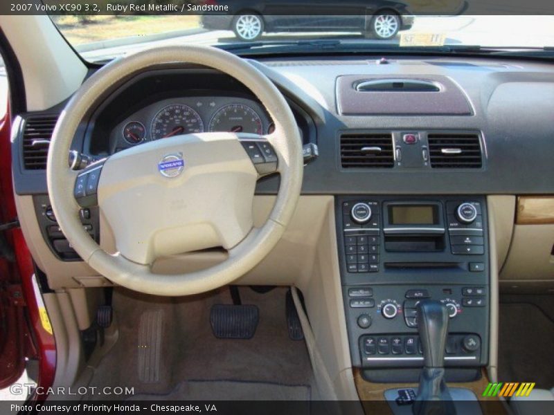 Ruby Red Metallic / Sandstone 2007 Volvo XC90 3.2