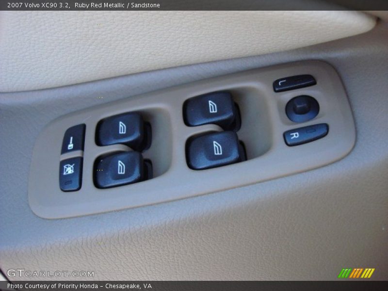 Ruby Red Metallic / Sandstone 2007 Volvo XC90 3.2