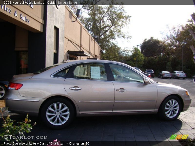 Golden Beige / Beige 2008 Hyundai Azera Limited