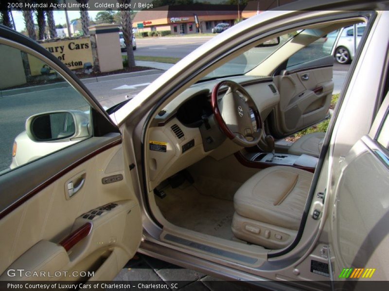 Golden Beige / Beige 2008 Hyundai Azera Limited
