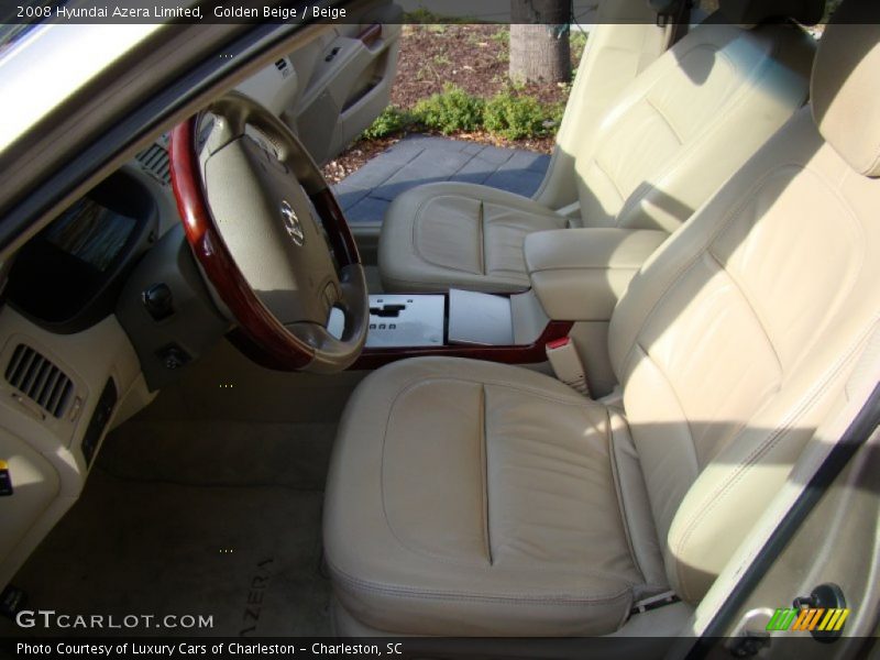 Golden Beige / Beige 2008 Hyundai Azera Limited