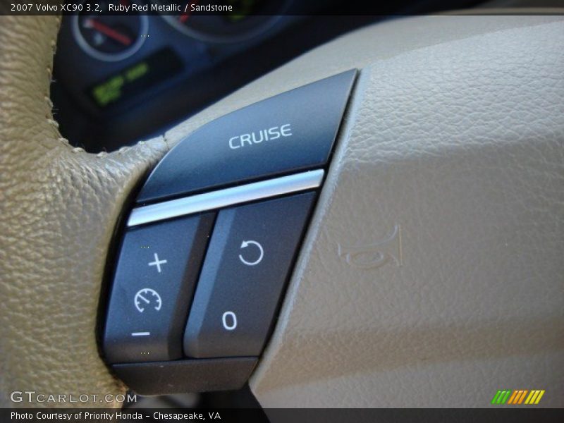 Ruby Red Metallic / Sandstone 2007 Volvo XC90 3.2