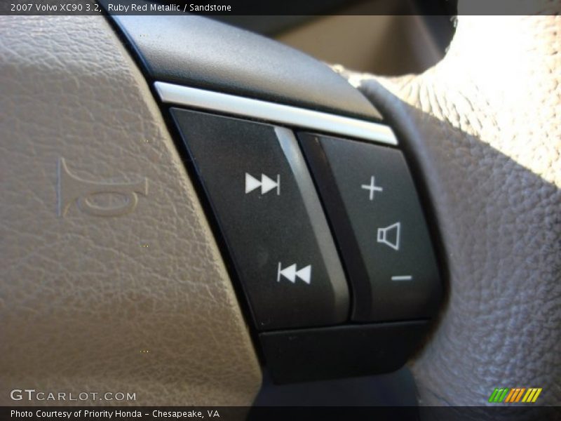 Ruby Red Metallic / Sandstone 2007 Volvo XC90 3.2