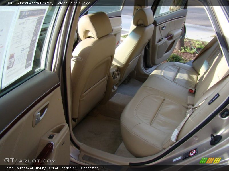 Golden Beige / Beige 2008 Hyundai Azera Limited