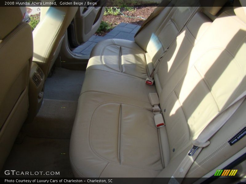 Golden Beige / Beige 2008 Hyundai Azera Limited