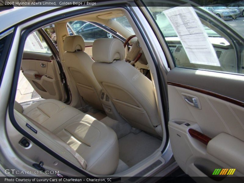 Golden Beige / Beige 2008 Hyundai Azera Limited