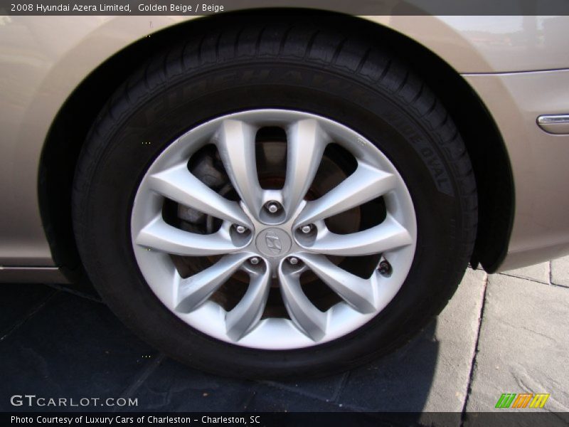 Golden Beige / Beige 2008 Hyundai Azera Limited