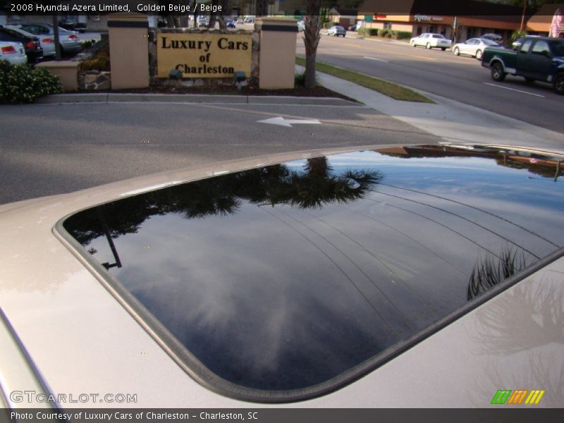 Golden Beige / Beige 2008 Hyundai Azera Limited