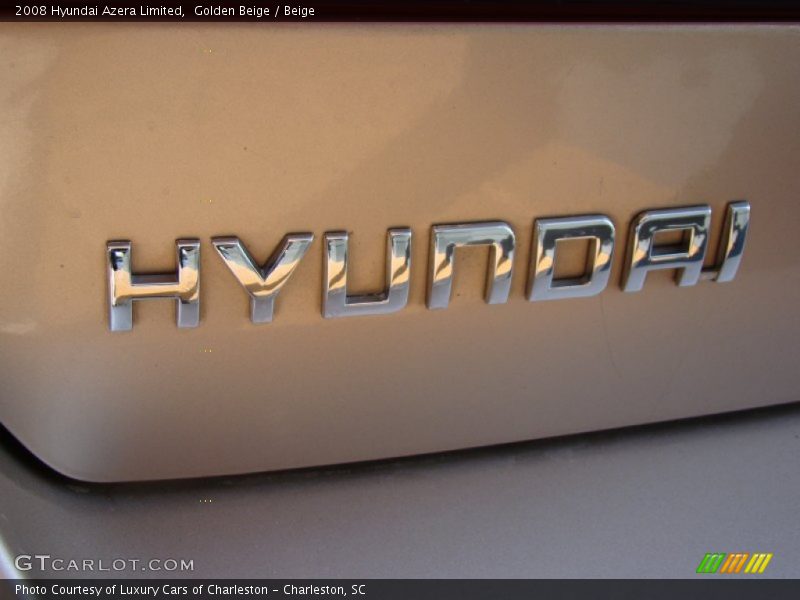 Golden Beige / Beige 2008 Hyundai Azera Limited