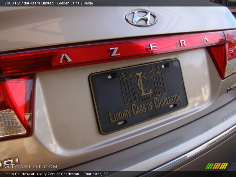 Golden Beige / Beige 2008 Hyundai Azera Limited