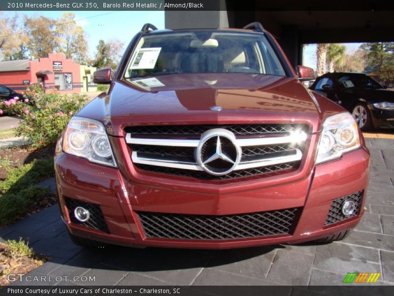 Barolo Red Metallic / Almond/Black 2010 Mercedes-Benz GLK 350