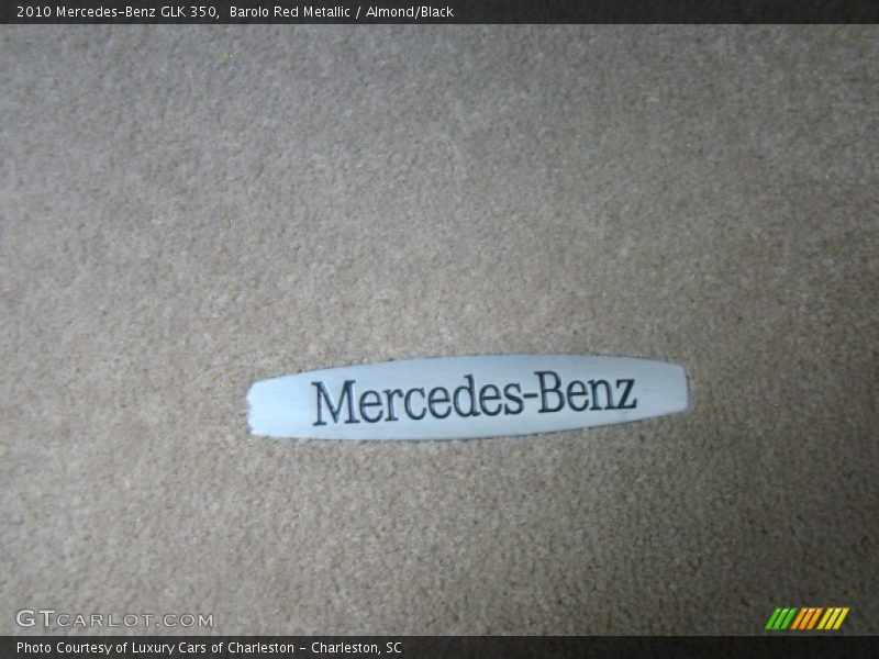Barolo Red Metallic / Almond/Black 2010 Mercedes-Benz GLK 350