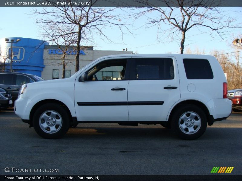 Taffeta White / Gray 2010 Honda Pilot LX 4WD