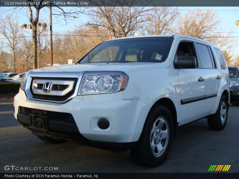 Taffeta White / Gray 2010 Honda Pilot LX 4WD