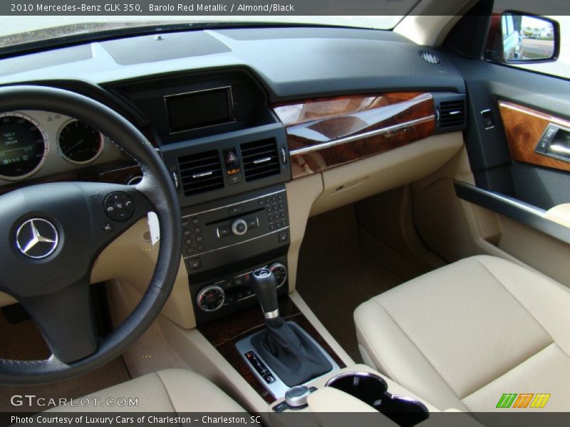 Barolo Red Metallic / Almond/Black 2010 Mercedes-Benz GLK 350