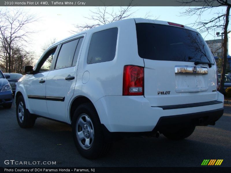 Taffeta White / Gray 2010 Honda Pilot LX 4WD