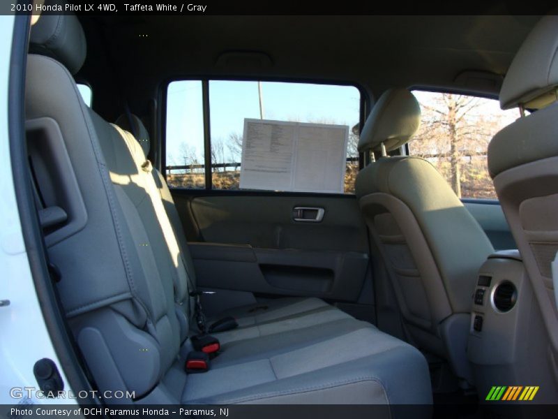 Taffeta White / Gray 2010 Honda Pilot LX 4WD