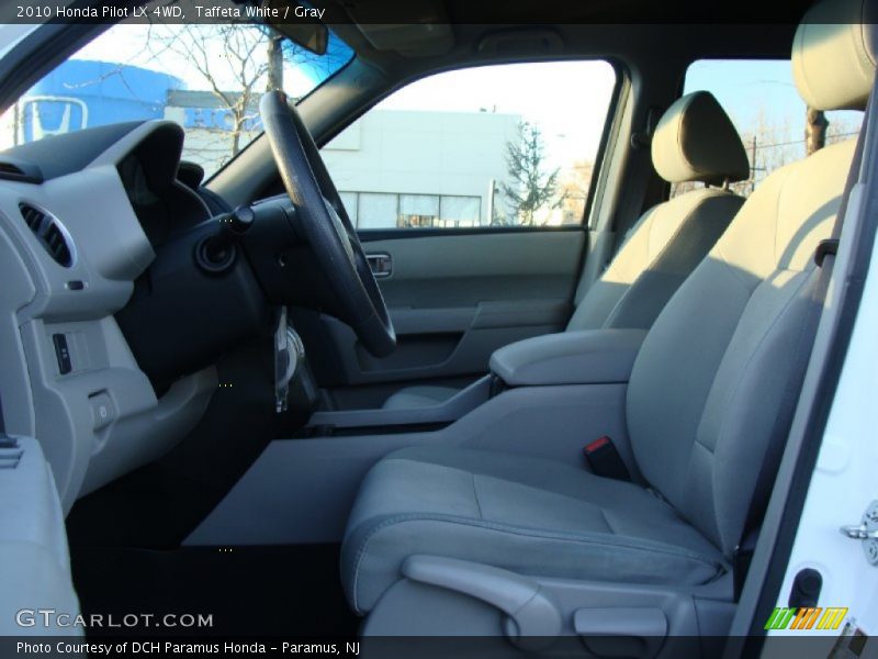 Taffeta White / Gray 2010 Honda Pilot LX 4WD