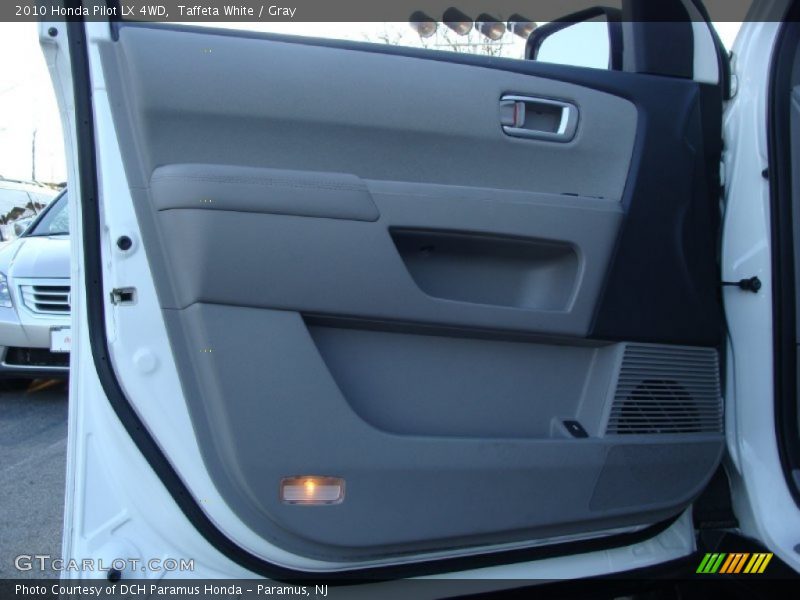 Taffeta White / Gray 2010 Honda Pilot LX 4WD