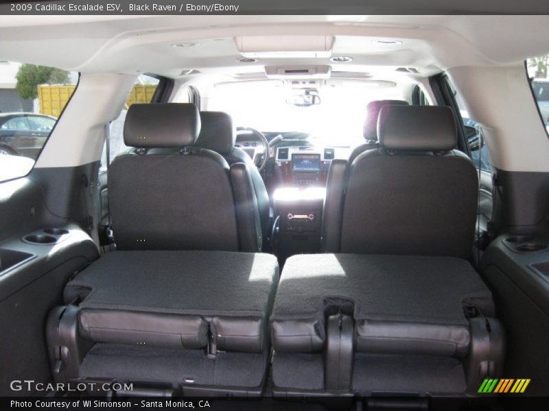 Black Raven / Ebony/Ebony 2009 Cadillac Escalade ESV