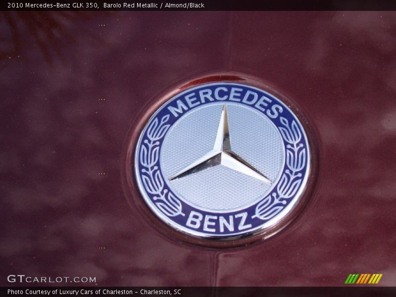 Barolo Red Metallic / Almond/Black 2010 Mercedes-Benz GLK 350