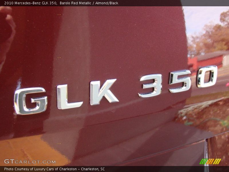 Barolo Red Metallic / Almond/Black 2010 Mercedes-Benz GLK 350