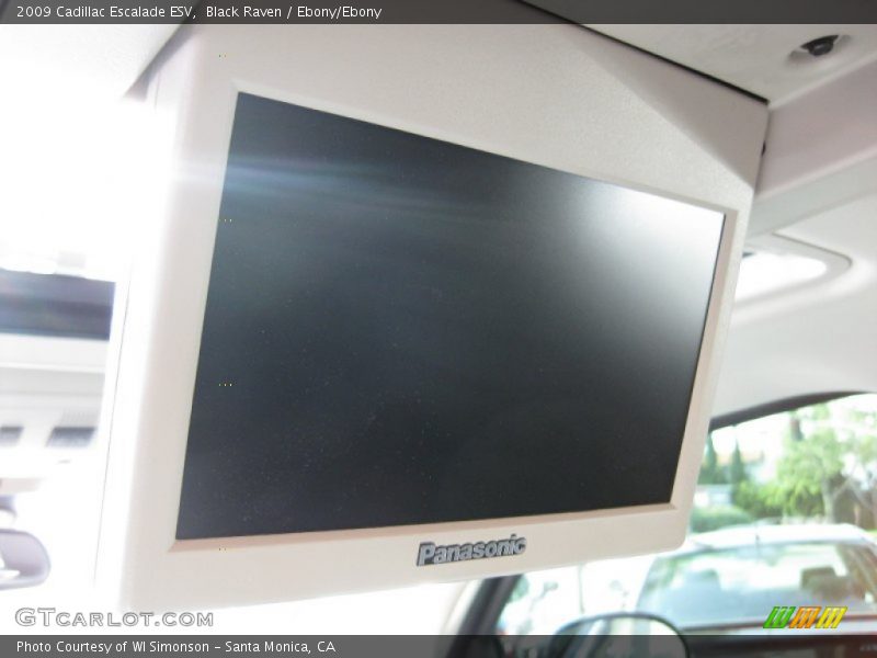 Black Raven / Ebony/Ebony 2009 Cadillac Escalade ESV