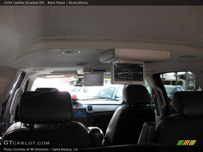 Black Raven / Ebony/Ebony 2009 Cadillac Escalade ESV