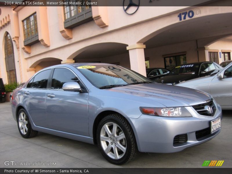 Meteor Silver Metallic / Quartz 2004 Acura TSX Sedan