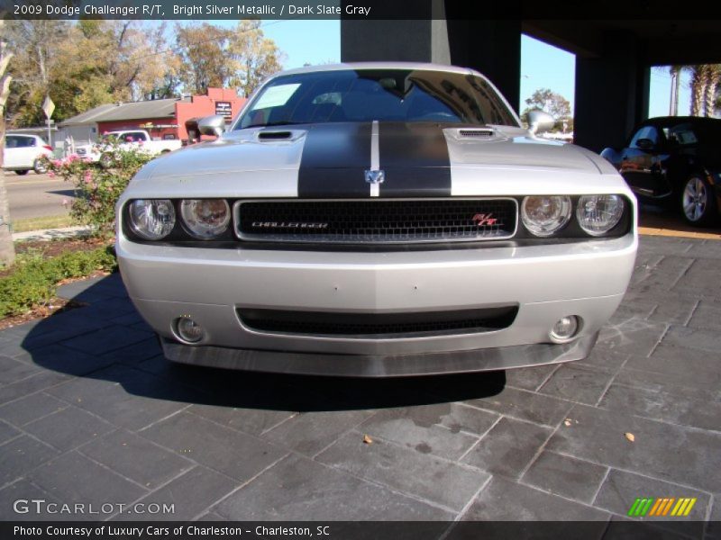 Bright Silver Metallic / Dark Slate Gray 2009 Dodge Challenger R/T