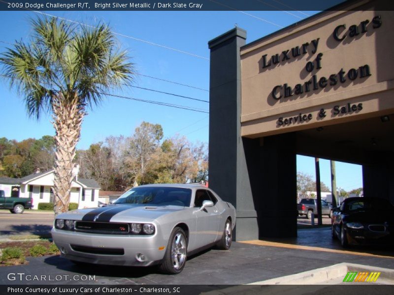 Bright Silver Metallic / Dark Slate Gray 2009 Dodge Challenger R/T