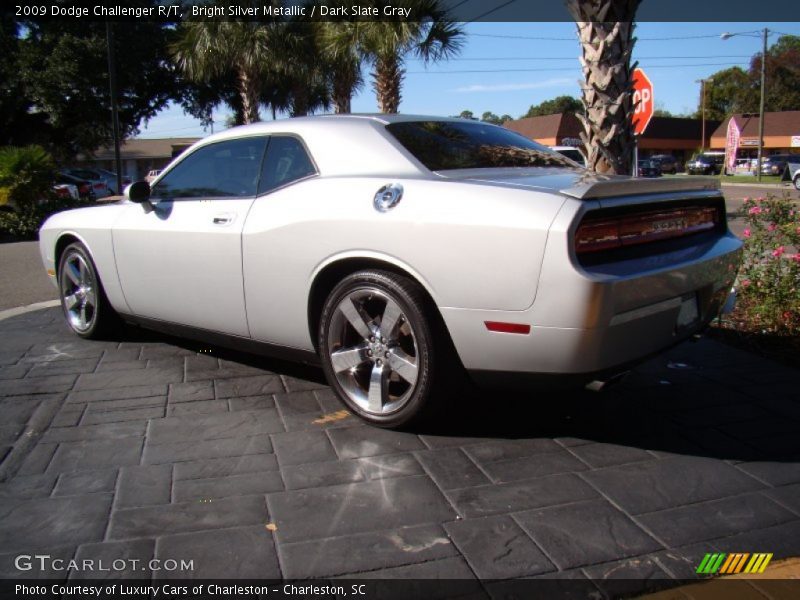 Bright Silver Metallic / Dark Slate Gray 2009 Dodge Challenger R/T