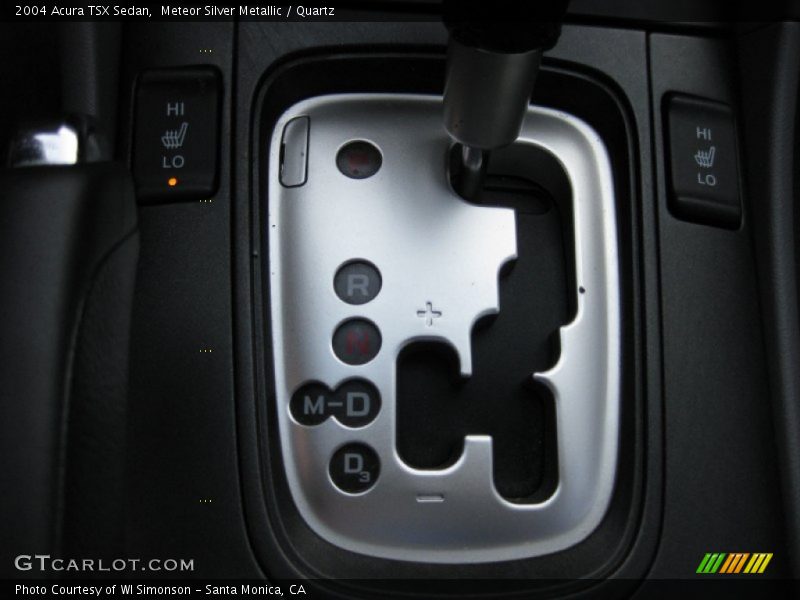 Meteor Silver Metallic / Quartz 2004 Acura TSX Sedan