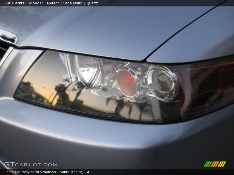 Meteor Silver Metallic / Quartz 2004 Acura TSX Sedan