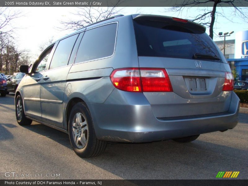 Slate Green Metallic / Gray 2005 Honda Odyssey EX