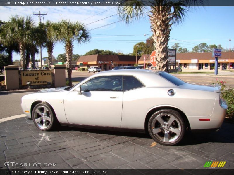 Bright Silver Metallic / Dark Slate Gray 2009 Dodge Challenger R/T