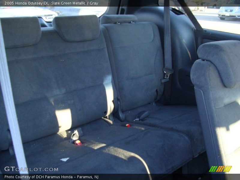 Slate Green Metallic / Gray 2005 Honda Odyssey EX