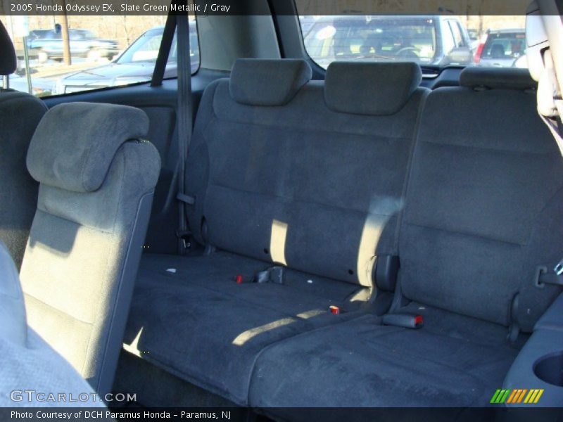 Slate Green Metallic / Gray 2005 Honda Odyssey EX