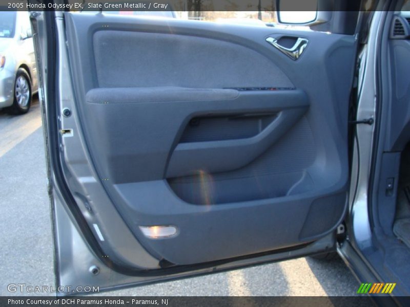 Slate Green Metallic / Gray 2005 Honda Odyssey EX