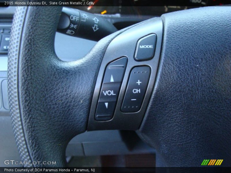Slate Green Metallic / Gray 2005 Honda Odyssey EX