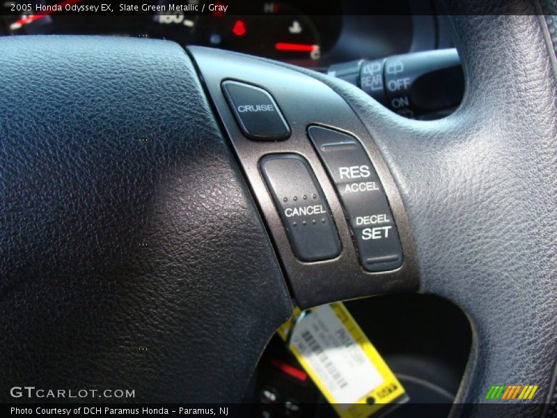 Slate Green Metallic / Gray 2005 Honda Odyssey EX