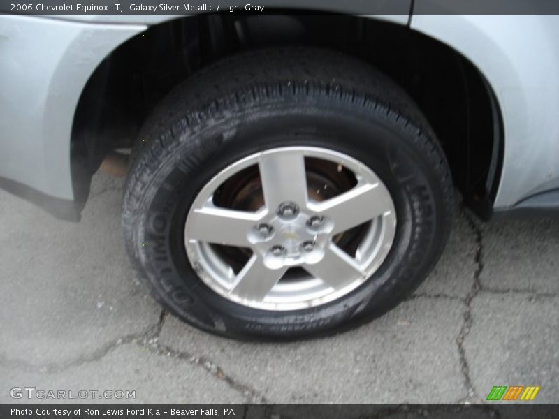 Galaxy Silver Metallic / Light Gray 2006 Chevrolet Equinox LT