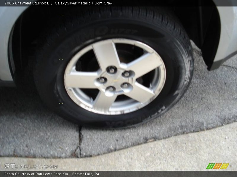 Galaxy Silver Metallic / Light Gray 2006 Chevrolet Equinox LT